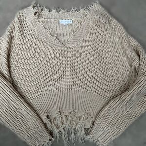 Distressed Sweater